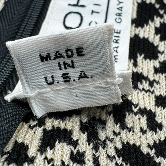 ST. JOHN COLLECTION Size 8 Sleeveless Sheath Snake Print Midi Dress Knit Stretch - Picture 5 of 7